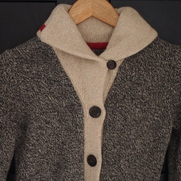 Roots | Wool Blend Cabin Shawl Cardigan - Picture 8 of 8